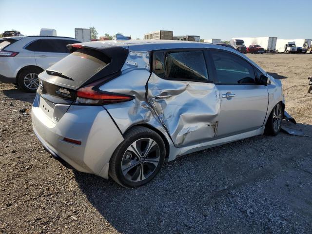 1N4AZ1CV3MC553646 - 2021 NISSAN LEAF SV SILVER photo 3