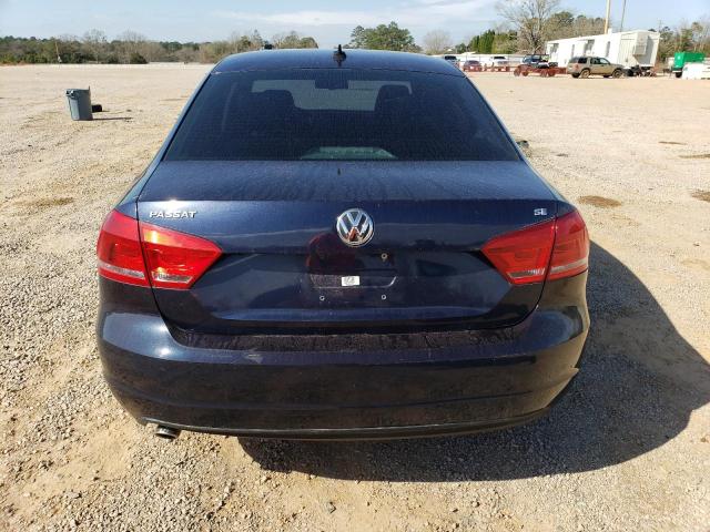 1VWBP7A33DC015325 - 2013 VOLKSWAGEN PASSAT SE BLUE photo 6