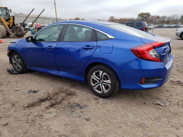 19XFC2F50GE075900 - 2016 HONDA CIVIC LX BLUE photo 2