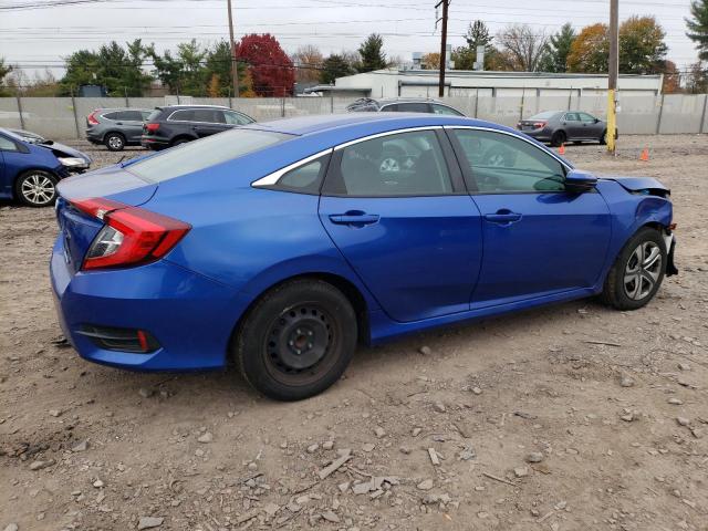 19XFC2F50GE075900 - 2016 HONDA CIVIC LX BLUE photo 3