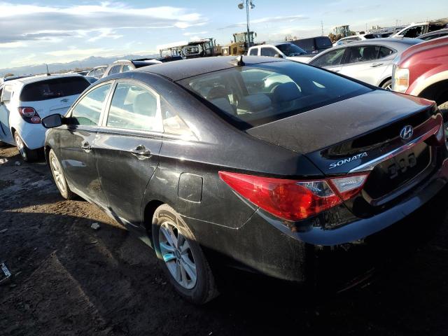 5NPEB4ACXDH744231 - 2013 HYUNDAI SONATA GLS BLACK photo 2