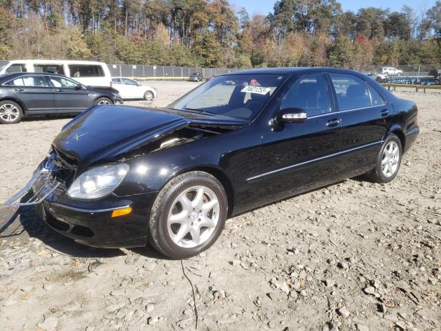 WDBNG83J73A374641 - 2003 MERCEDES-BENZ S 430 4MATIC BLACK photo 1