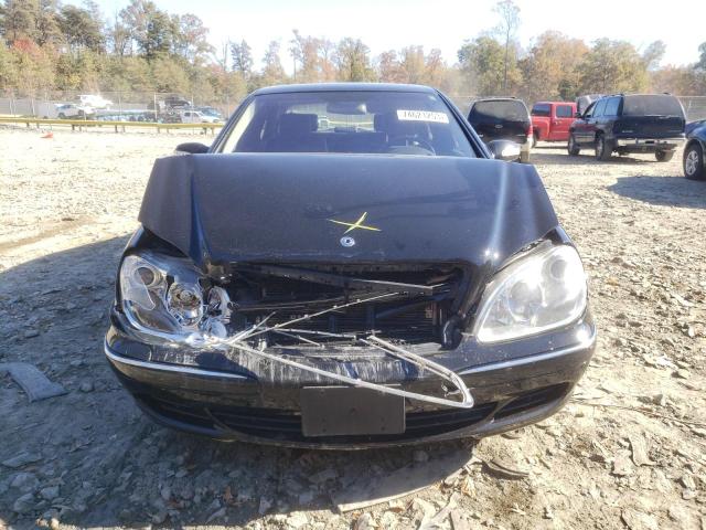 WDBNG83J73A374641 - 2003 MERCEDES-BENZ S 430 4MATIC BLACK photo 5