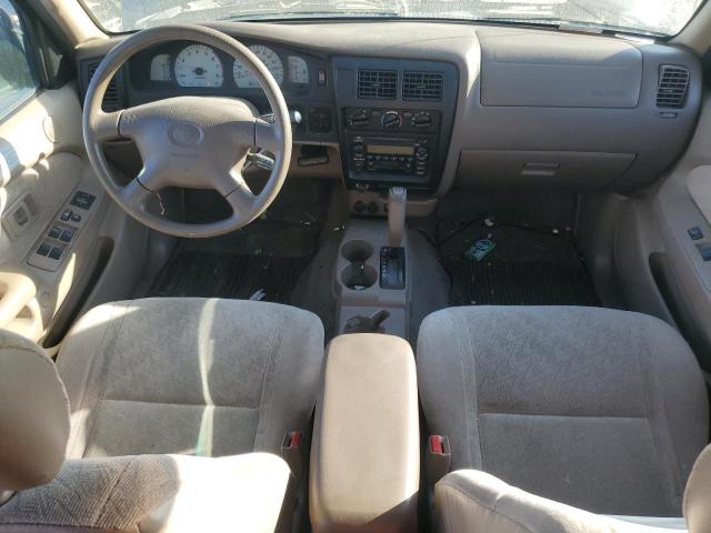 5TEGN92N12Z041866 - 2002 TOYOTA TACOMA DOUBLE CAB PRERUNNER CHARCOAL photo 8