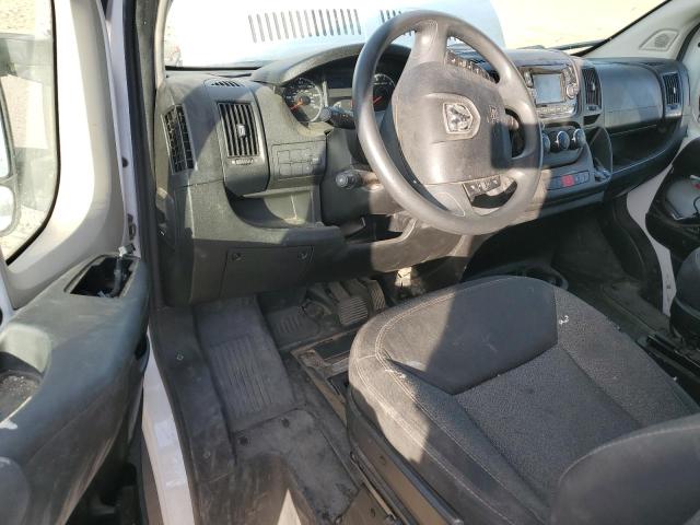 3C6TRVDG0KE536813 - 2019 RAM PROMASTER 2500 HIGH თეთრი ფოტო 8