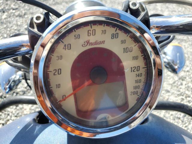 56KMSA002H3116855 - 2017 INDIAN MOTORCYCLE CO. SCOUT ABS BLUE photo 8