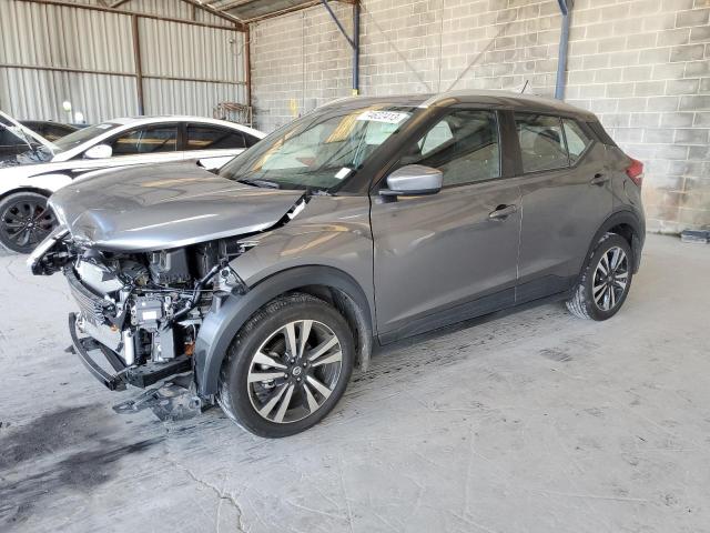 3N1CP5CU3KL517256 - 2019 NISSAN KICKS S GRAY photo 1