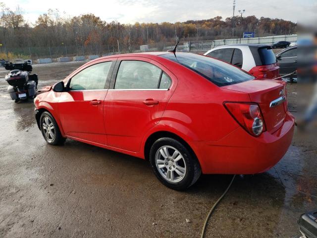 1G1JC5SH4E4104060 - 2014 CHEVROLET SONIC LT RED photo 2