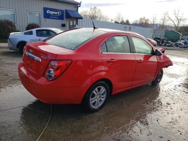 1G1JC5SH4E4104060 - 2014 CHEVROLET SONIC LT RED photo 3