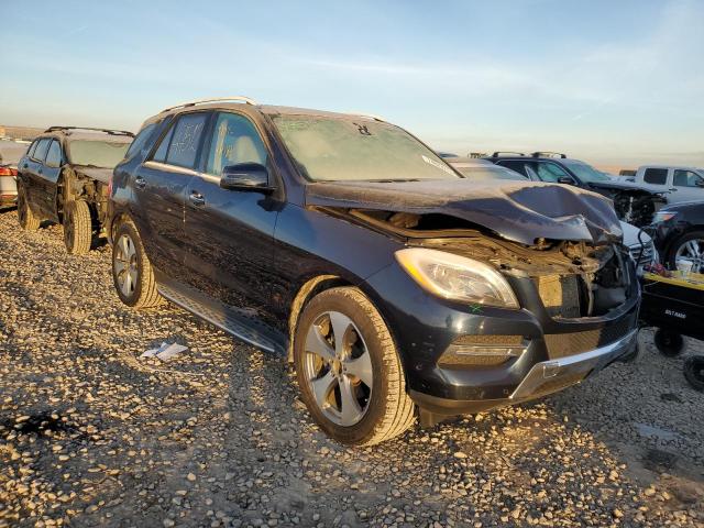 4JGDA5HB9EA425764 - 2014 MERCEDES-BENZ ML 350 4MATIC BLACK photo 4