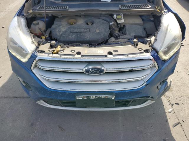 1FMCU9J98KUB60637 - 2019 FORD ESCAPE TITANIUM BLUE photo 12