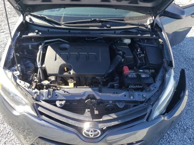 5YFBURHE4FP320924 - 2015 TOYOTA COROLLA L GRAY photo 11