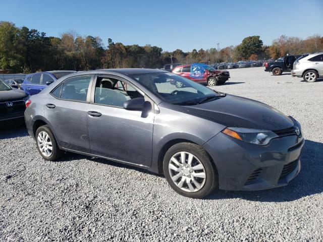 5YFBURHE4FP320924 - 2015 TOYOTA COROLLA L GRAY photo 4