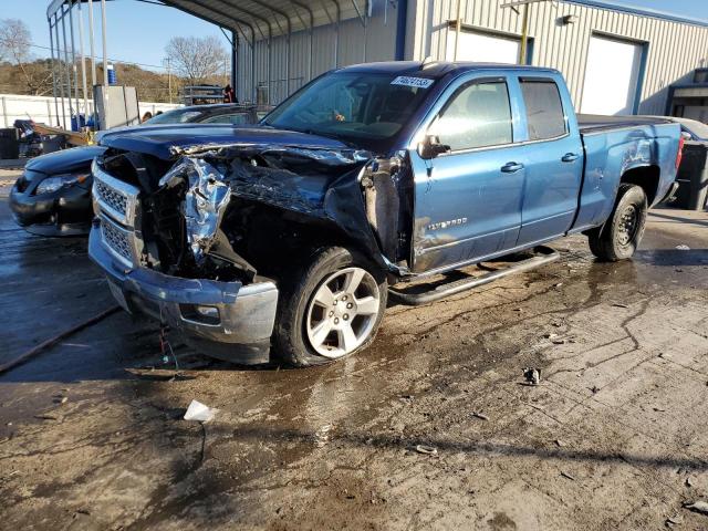 1GCRCREC7FZ279912 - 2015 CHEVROLET SILVERADO C1500 LT BLUE photo 1