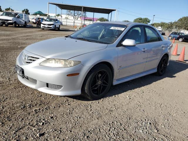 1YVHP80D255M35834 - 2005 MAZDA 6 S SILVER photo 1