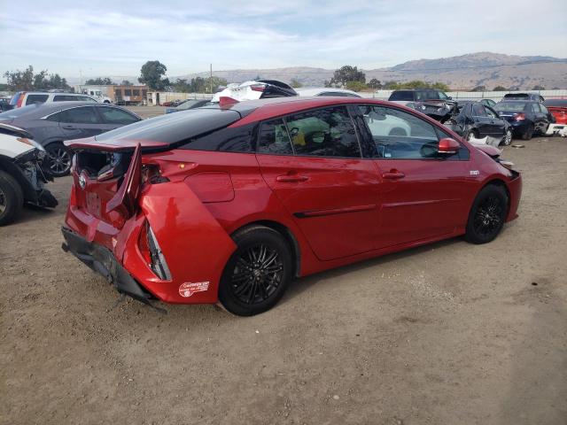 JTDKARFP0H3010519 - 2017 TOYOTA PRIUS PRIM 勃艮第红 照片 3