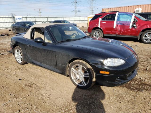 JM1NB353640405323 - 2004 MAZDA MX-5 MIATA BASE BLACK photo 4