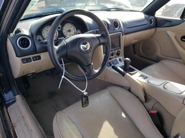 JM1NB353640405323 - 2004 MAZDA MX-5 MIATA BASE BLACK photo 8