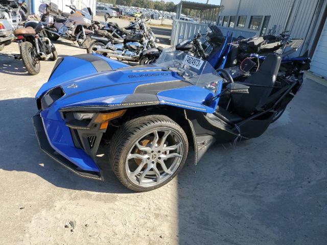 57XAAPHD5P8155602 - 2023 POLARIS SLINGSHOT SL BLUE photo 2