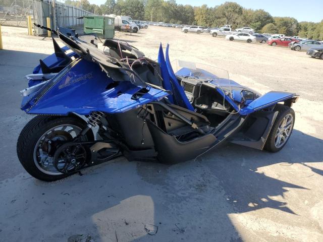 57XAAPHD5P8155602 - 2023 POLARIS SLINGSHOT SL BLUE photo 4