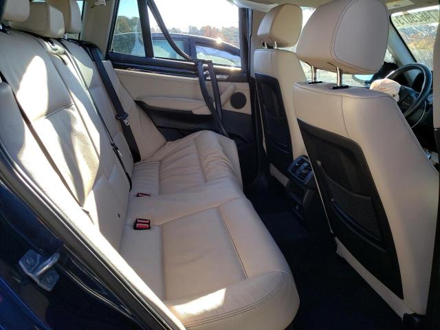 5UXWY3C55G0N87719 - 2016 BMW X3 XDRIVE28D BLUE photo 10