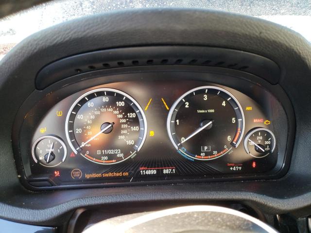 5UXWY3C55G0N87719 - 2016 BMW X3 XDRIVE28D BLUE photo 9