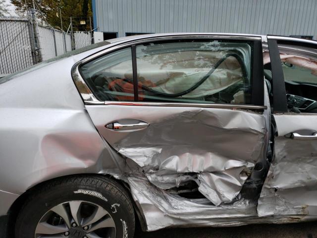 1HGCR2F33DA135068 - 2013 HONDA ACCORD LX SILVER photo 10