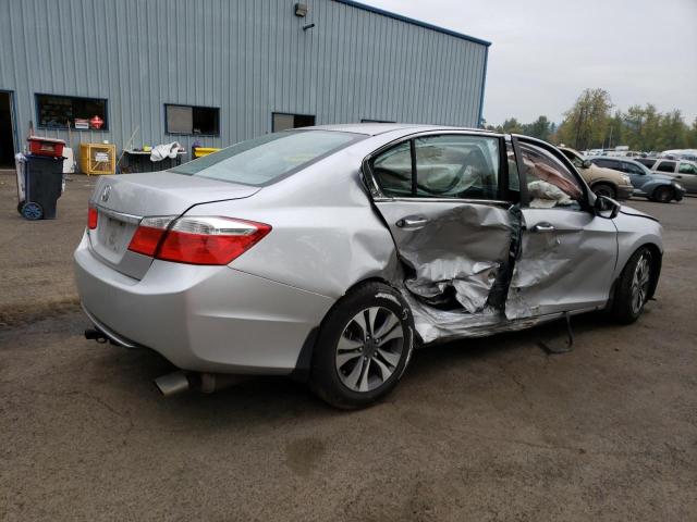 1HGCR2F33DA135068 - 2013 HONDA ACCORD LX SILVER photo 3