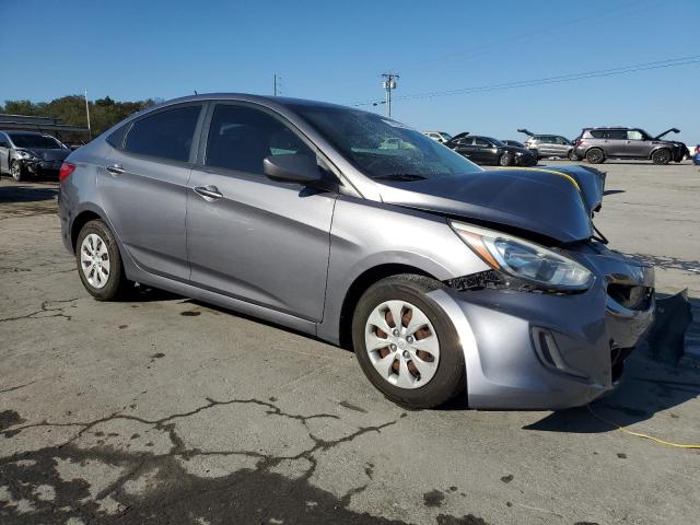 KMHCT4AE0FU908371 - 2015 HYUNDAI ACCENT GLS GRAY photo 4