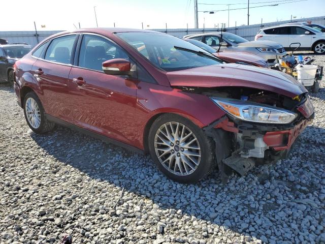 1FADP3F26GL250963 - 2016 FORD FOCUS SE RED photo 4