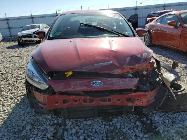 1FADP3F26GL250963 - 2016 FORD FOCUS SE RED photo 5