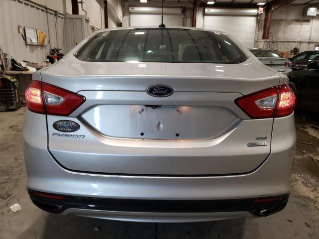 3FA6P0H92ER253164 - 2014 FORD FUSION SE SILVER photo 6