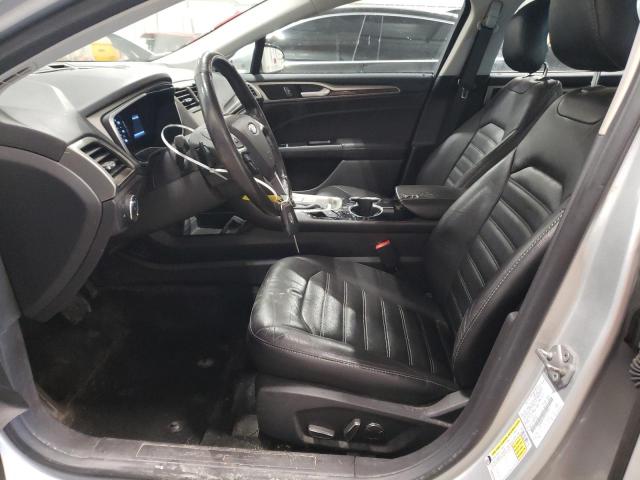 3FA6P0H92ER253164 - 2014 FORD FUSION SE SILVER photo 7