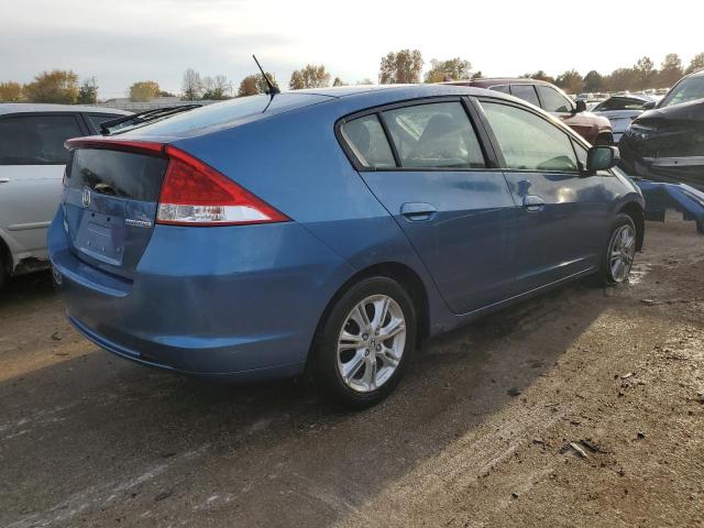 JHMZE2H73AS001394 - 2010 HONDA INSIGHT EX BLUE photo 3