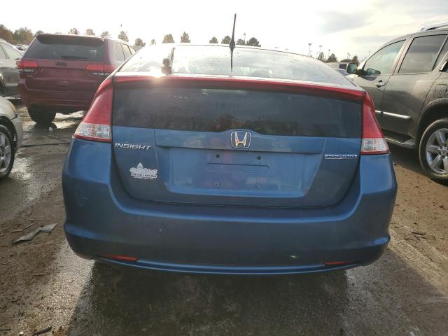 JHMZE2H73AS001394 - 2010 HONDA INSIGHT EX BLUE photo 6