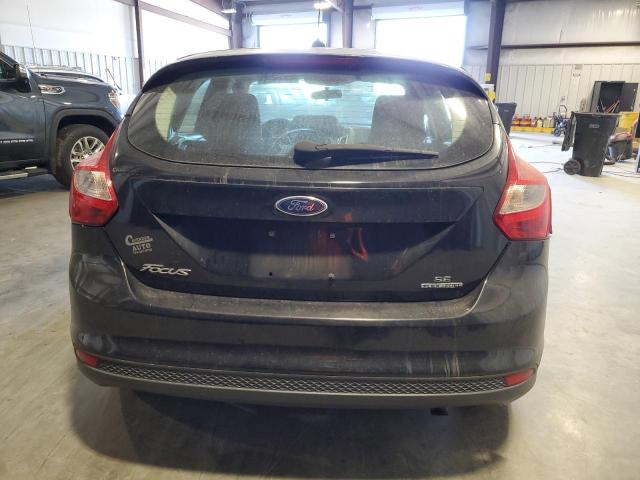 1FADP3K2XEL265002 - 2014 FORD FOCUS SE BLACK photo 6