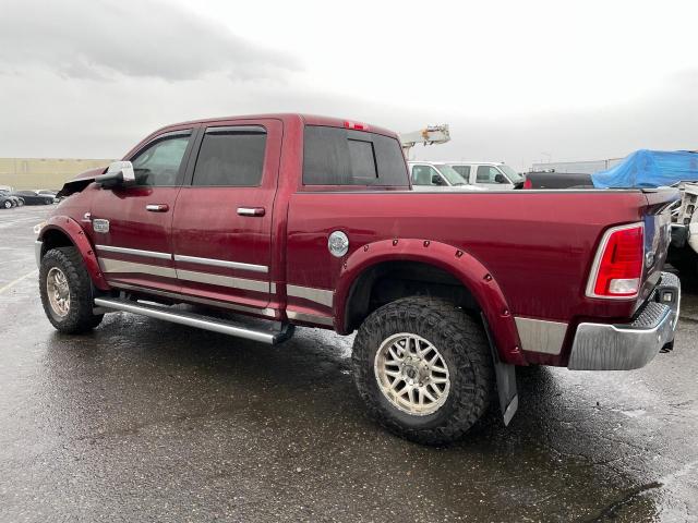 3C63R3FL6HG526914 - 2017 RAM 3500 LONGHORN MAROON photo 2