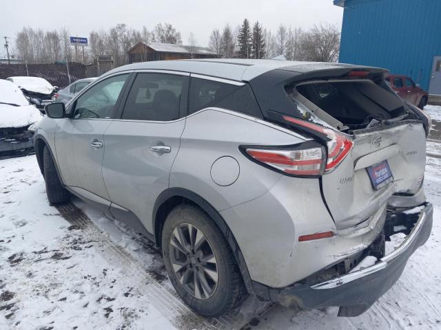 5N1AZ2MHXGN113209 - 2016 NISSAN MURANO S SILVER photo 2