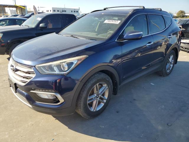 5XYZU3LB5JG507711 - 2018 HYUNDAI SANTA FE S BLACK photo 1
