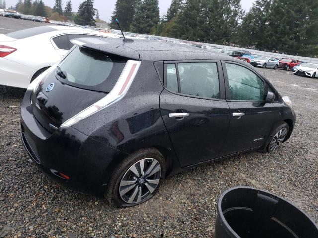 1N4AZ0CP2EC333380 - 2014 NISSAN LEAF S BLACK photo 3