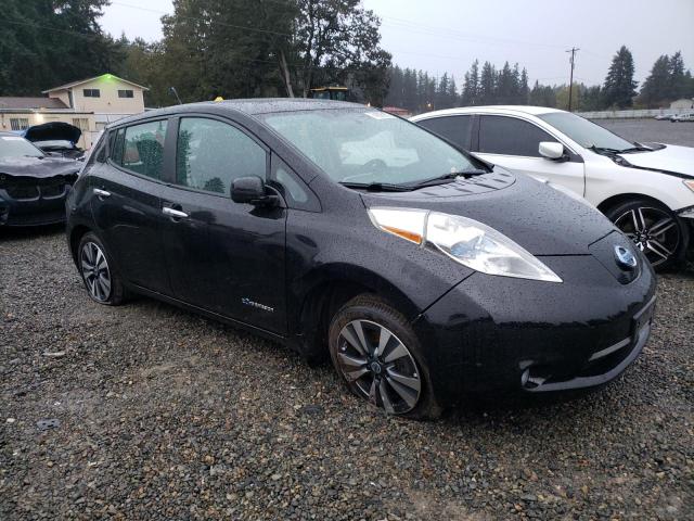 1N4AZ0CP2EC333380 - 2014 NISSAN LEAF S BLACK photo 4