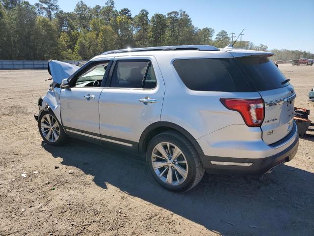 1FM5K7F84KGA97389 - 2019 FORD EXPLORER LIMITED SILVER photo 2