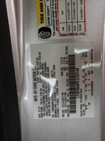 1ZVBP8AM9E5320168 - 2014 FORD MUSTANG SILVER photo 13