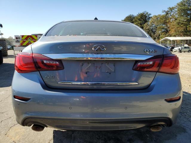 JN1AY1AR9GM190032 - 2016 INFINITI Q70 5.6 TURQUOISE photo 6