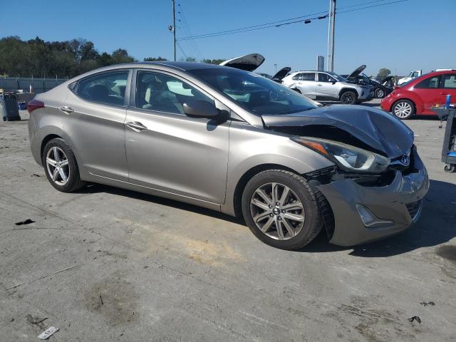 5NPDH4AE9EH495160 - 2014 HYUNDAI ELANTRA SE BROWN photo 4