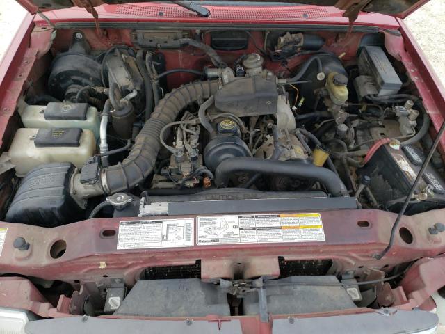 1FTYR10C8WUC99506 - 1998 FORD RANGER RED photo 11