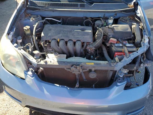 2T1KR32E84C174497 - 2004 TOYOTA COROLLA MA XR BLUE photo 11