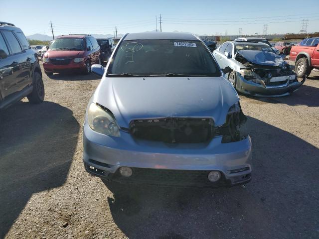 2T1KR32E84C174497 - 2004 TOYOTA COROLLA MA XR BLUE photo 5