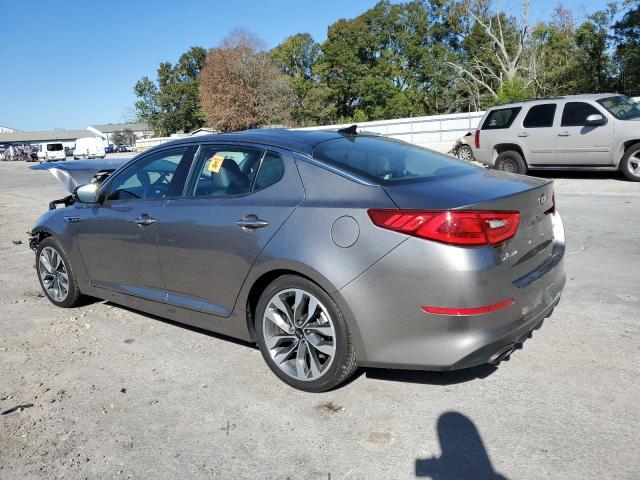 5XXGR4A65FG501147 - 2015 KIA OPTIMA SX GRAY photo 2