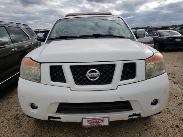 5N1BA08D08N623691 - 2008 NISSAN ARMADA SE WHITE photo 5